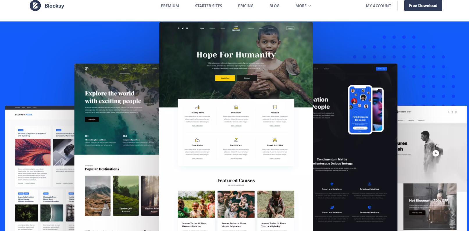 Blocksy wordpress theme