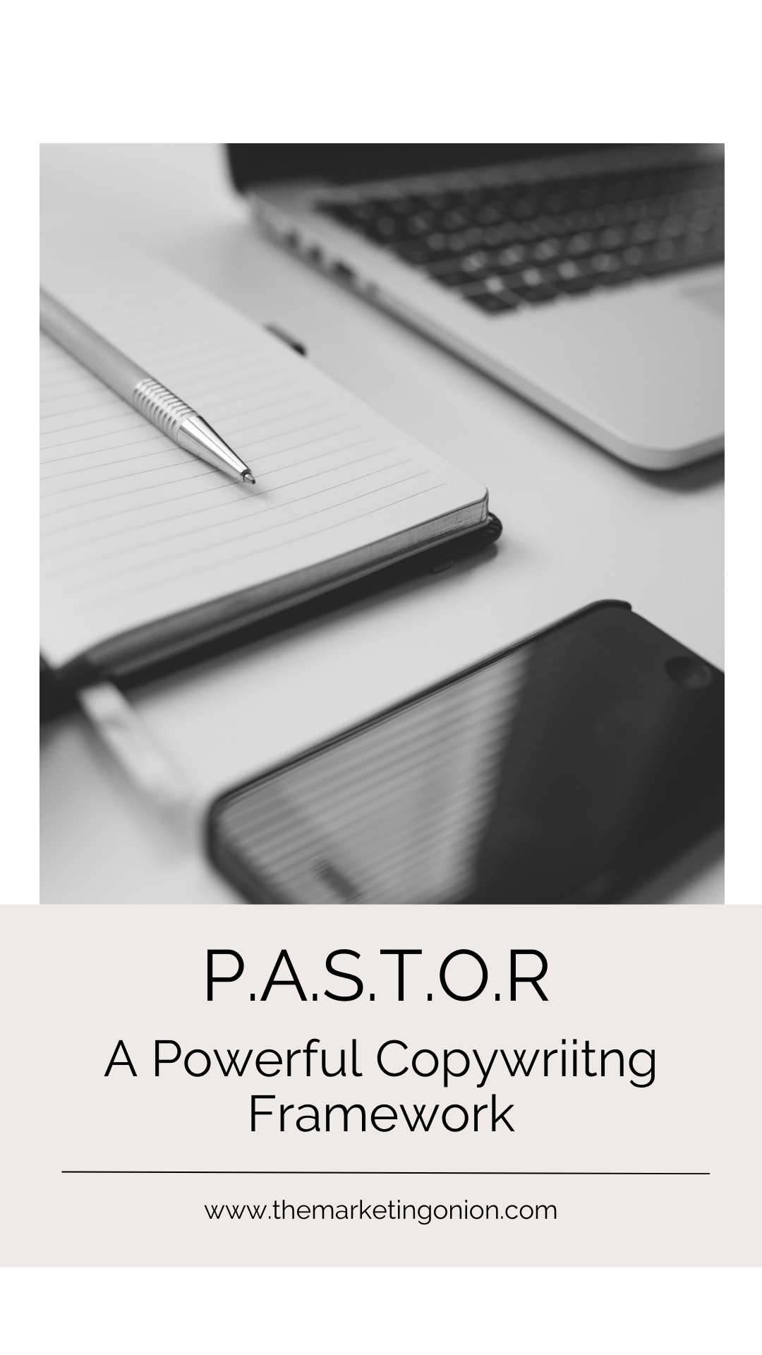pastor copywriting framework pin