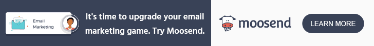 Moosend banner