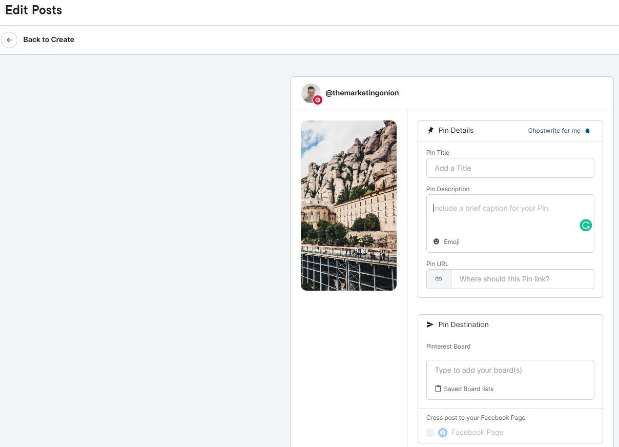 Tailwind create for Pinterest marketing scheduling