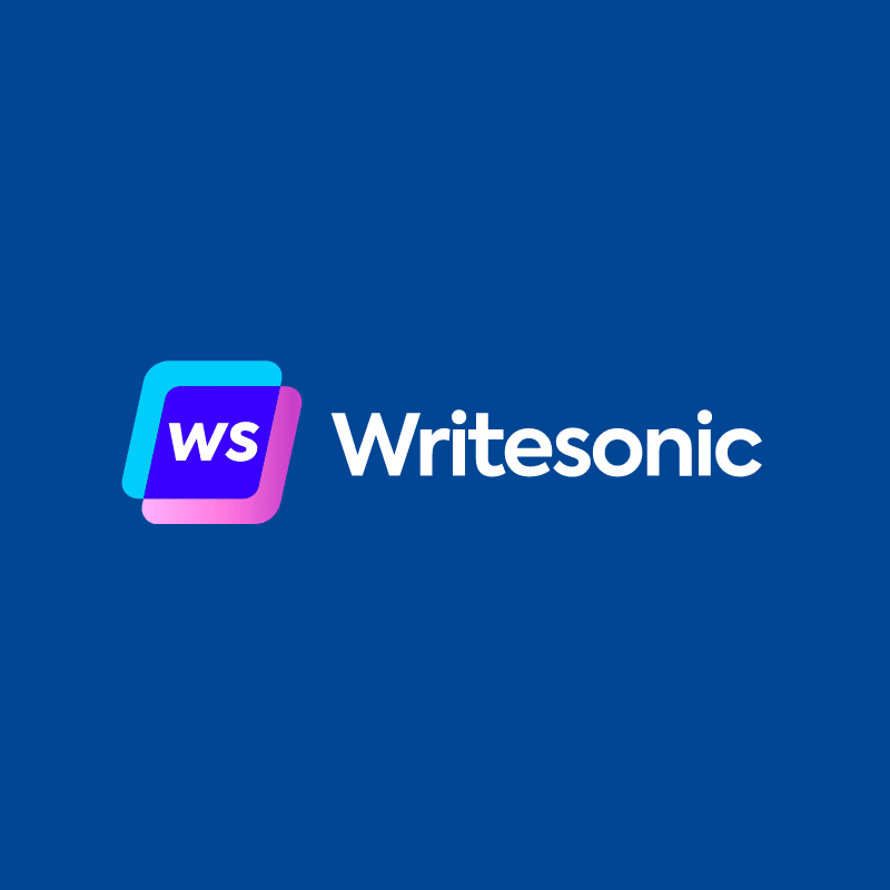 writesonic logo writesonic logo